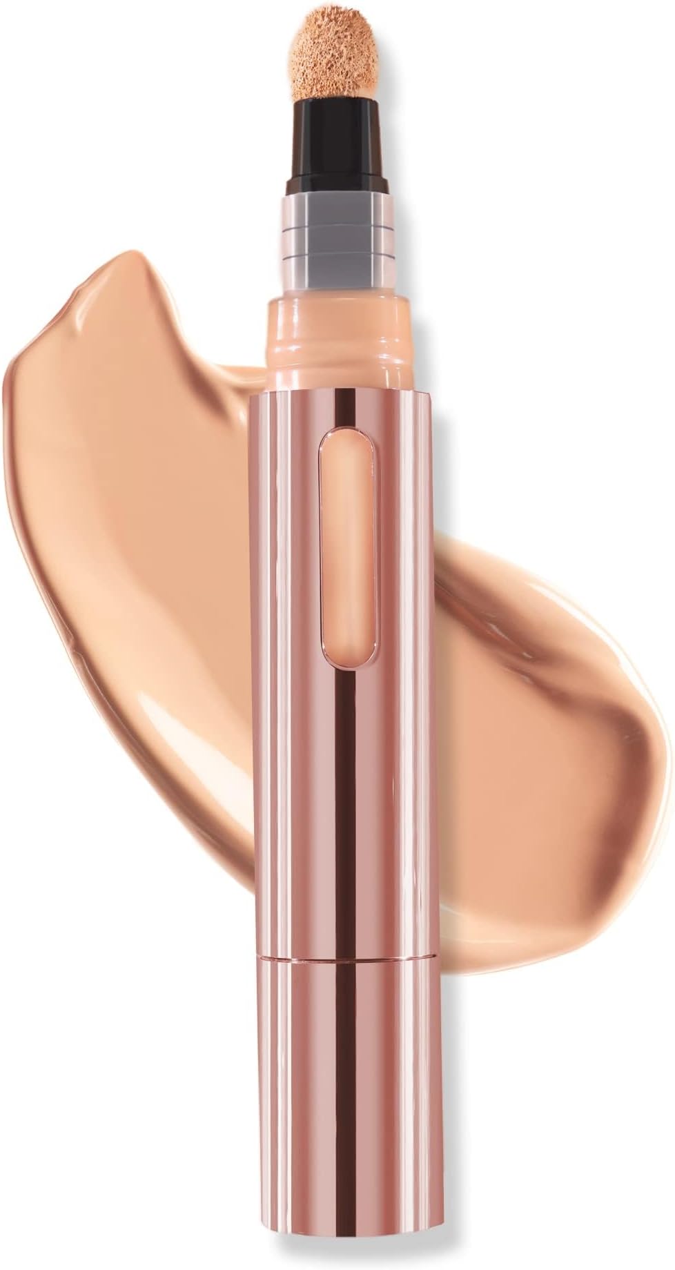 Mally Beauty - The Plush Pen Brightening Concealer Stick - Beige - Hydrating Turmeric, Vitamin E, and Hyaluronic Acid Infused Formula - Medium Buildable Coverage with a Natural, Smooth Finish