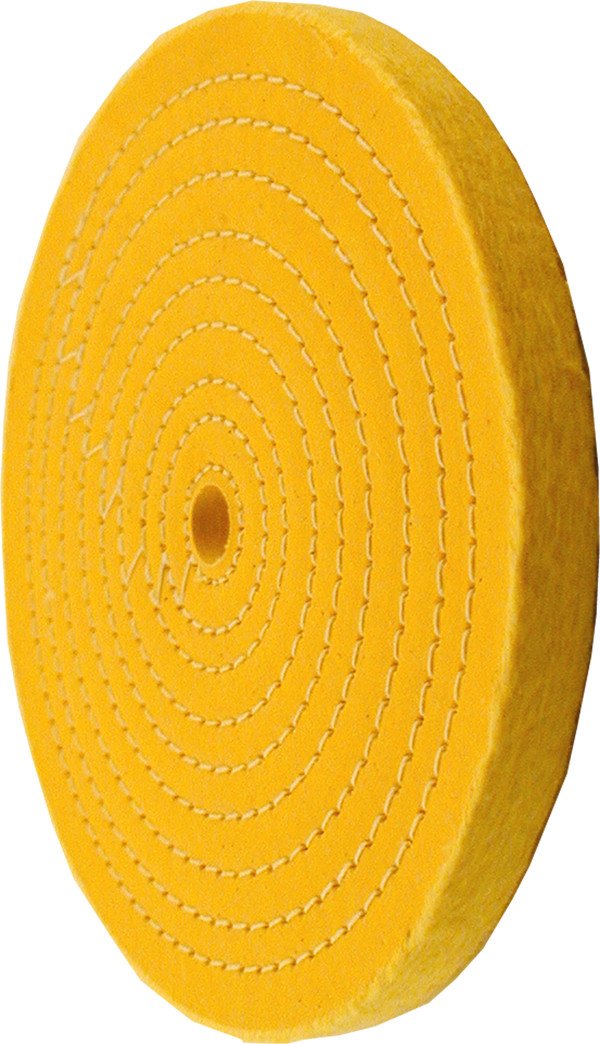 Enkay 156-YC 6-Inch Treated Buffing Wheel, Carded