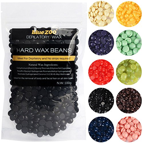 100g Depilatory Wax Pellet 10smells Hard Wax Beans For Hair Removal No
