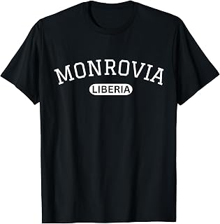 Elegant Style Monrovia City Liberia Africa Souvenir Gift T-Shirt