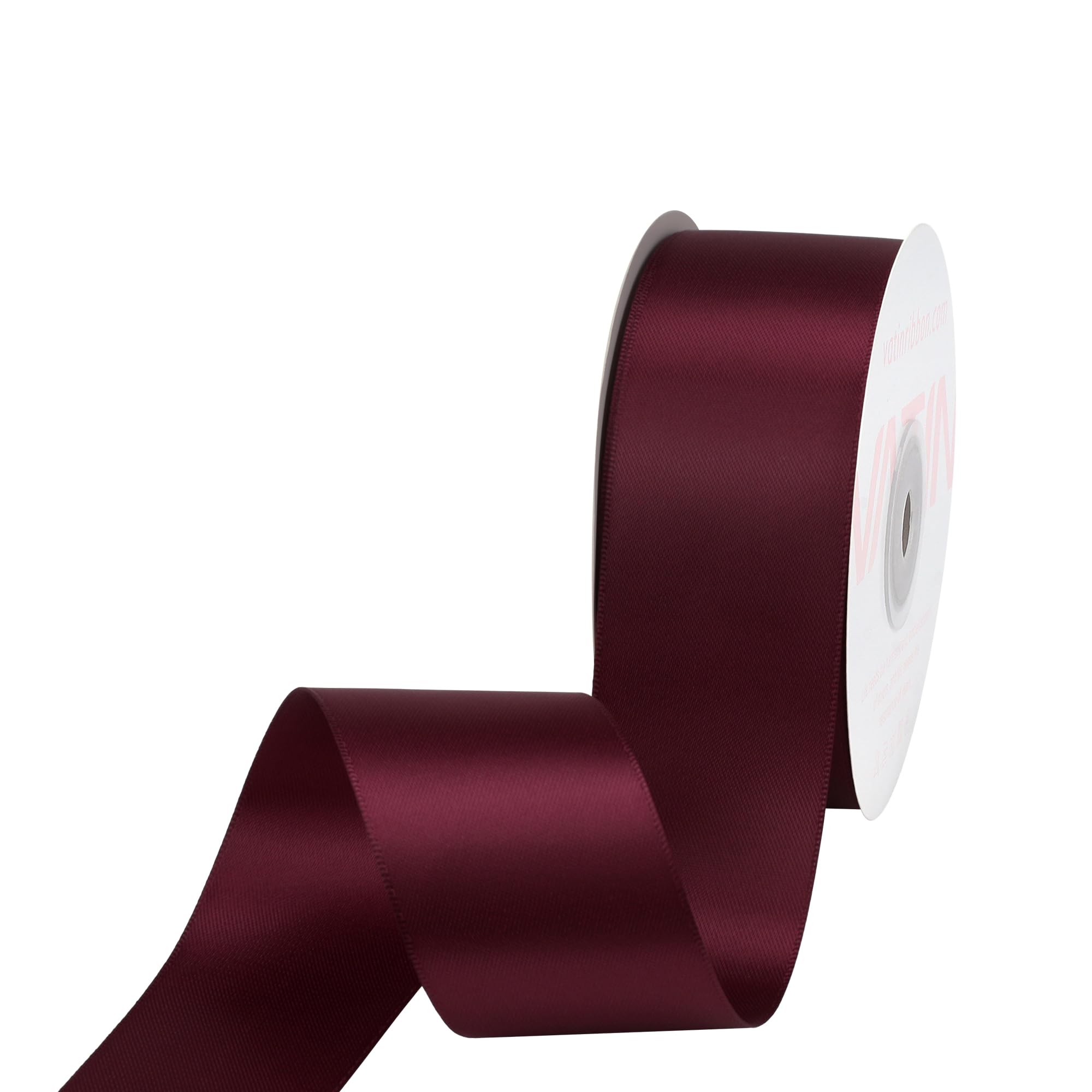 VATIN 100mm Wide Double Faced Polyester Deep Navy Blue Satin Ribbon- 4.5 Metre/Spool, Perfect for Chair Sash, Making Bow, Sewing and Wedding Bouquet — view 209