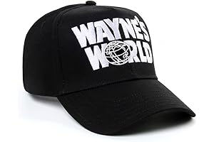 Wayne's World Black Baseball Cap "I Like To Party"