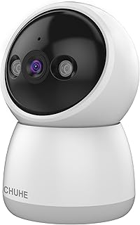 ペットカメラ/ベビーモニター/ペット見守り/屋内カメラ/ネットワークカメラ/360°監視/人体検出/赤ちゃんの泣き声を通報しプッシュ通知/広角撮影/遠隔操作 防水/小型/人気/家庭用/赤ちゃん/子供/高齢者/犬/猫 屋内Wi-Fiカメラ 日本語説明書 (1, Small)