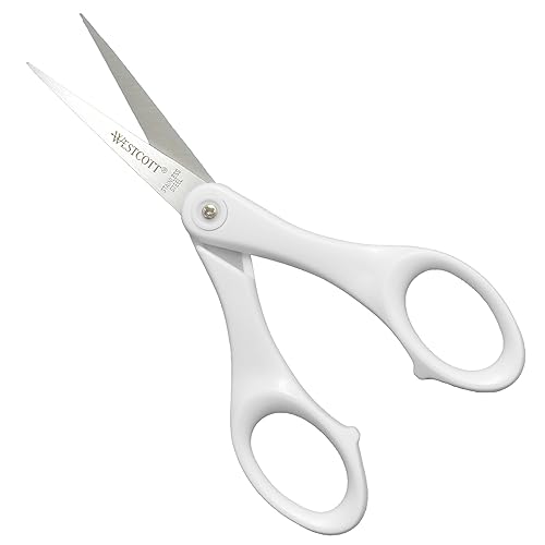 Miniatura 2 de Westcott 00502 Juego de herramientas de manualidades de troquelado con pinzas para manualidades, tijeras de detalle, raspador XL y herramienta de