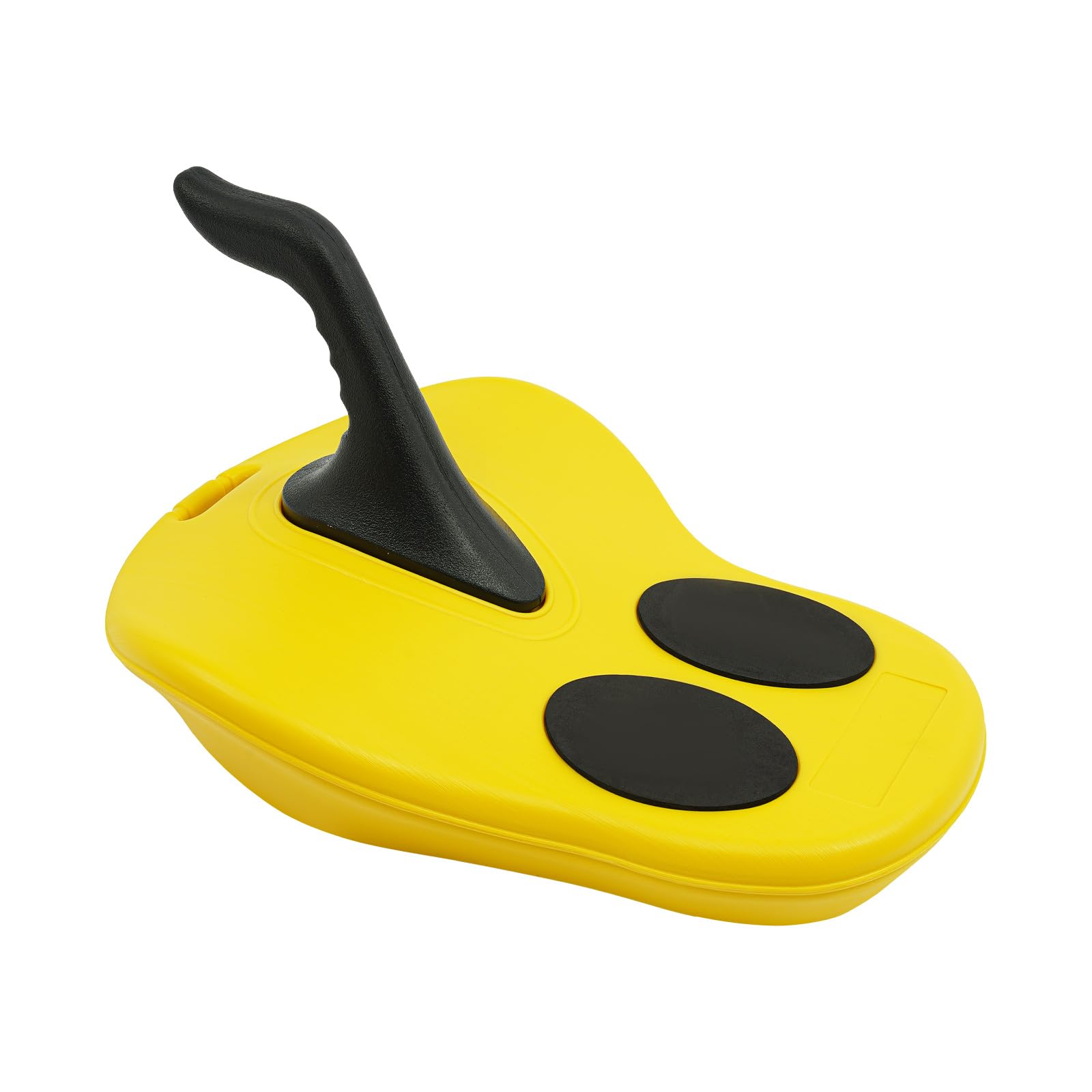 Slittino da neve portatile con maniglia, portata 100 kg | Slittino in plastica stabile per attività sportive invernali, sci sulla sabbia, sci sull'erba e sci