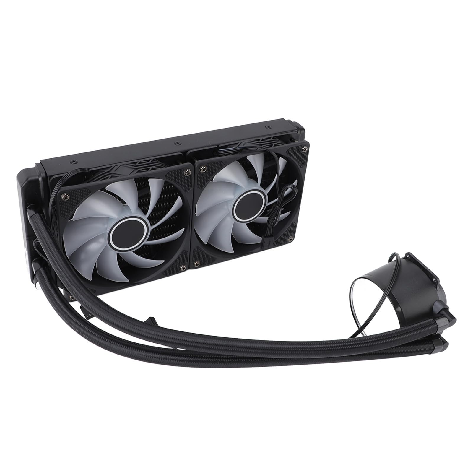 Cuifati 240mm Chłodnica CPU, Podwójne PWM 120mm ARGB Wentylatory