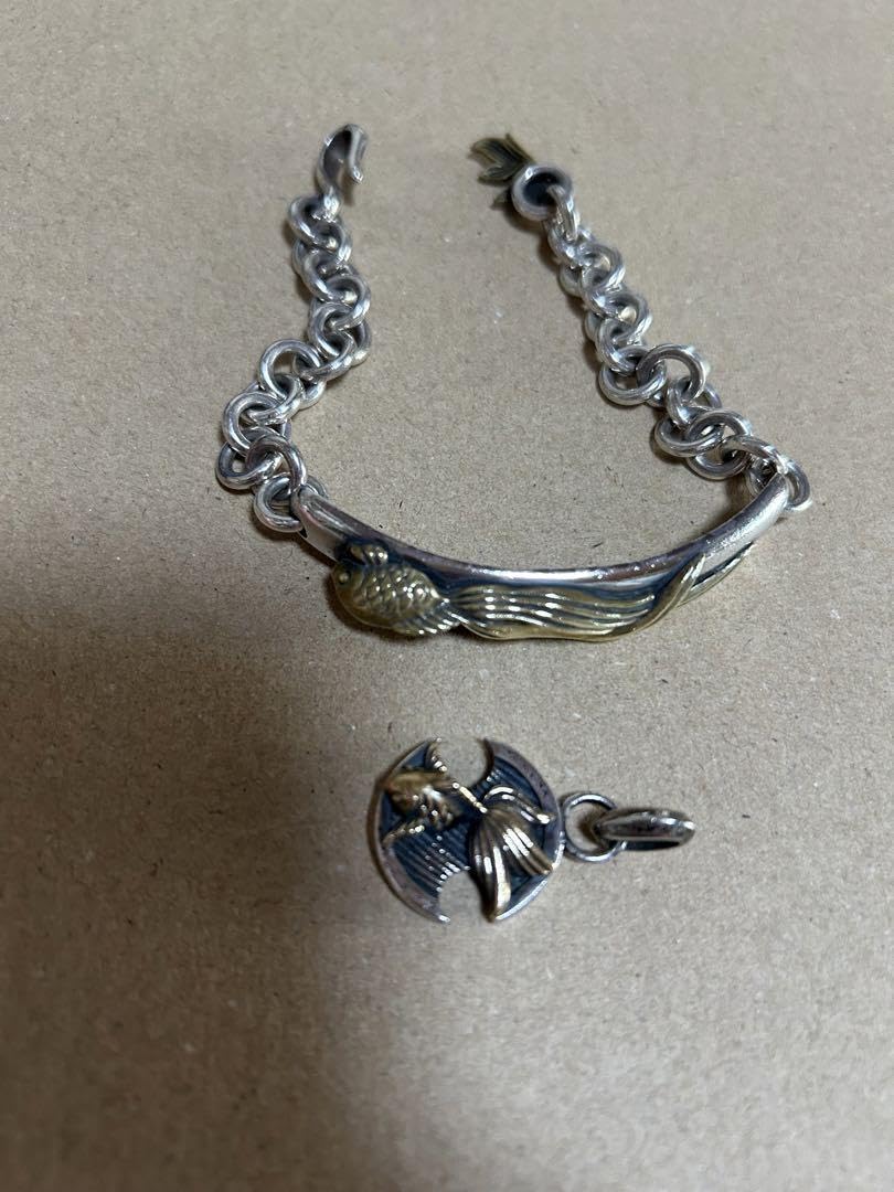【USED】かすう工房 タケオキクチ TK 金魚ブレスレット ペンダントトップ Amazon.co.jp: かすう工房 タケオキクチ TK 金魚ブレスレット