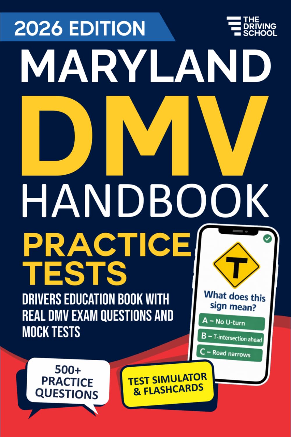 Maryland DMV Handbook: Practice Drivers Test Guide and Drivers Education Book |