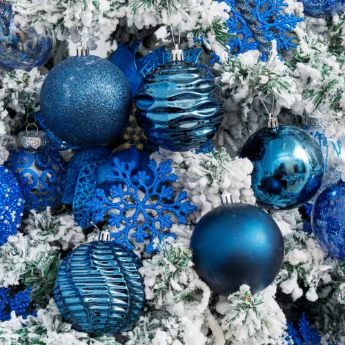 image for XmasExp 16ct Christmas Balls Ornaments - Shatterproof Large Hanging Ba