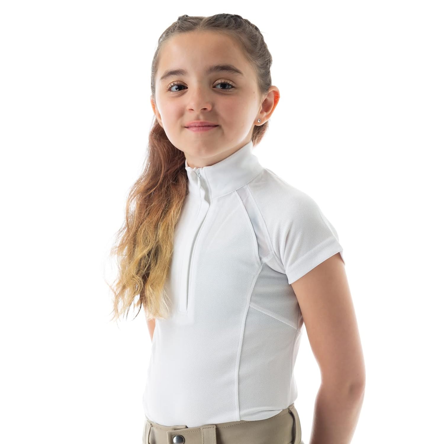 Equinavia Lotta Kids Equestrian Show Shirt - Short Sleeved Performance Shirt with Cooling Mesh - Review, Price and Buying Guide