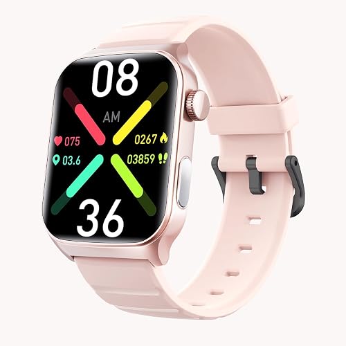 Yihou F320 Fall Detection Smart Watch for Seniors with SOS Alert, Heart Rate & Sleep Monitor, 1.9-Inch Display