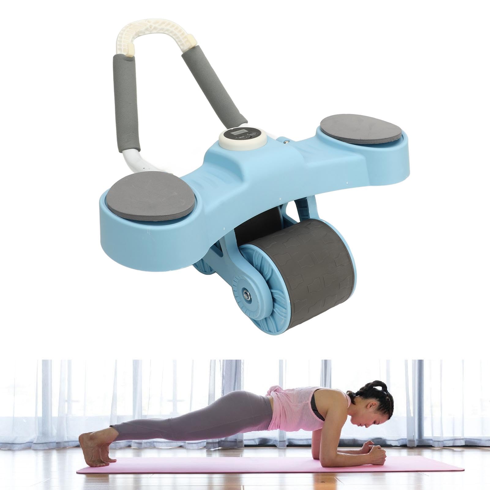 Addestratore Addominale Ruota Addominale Smart Timing Palestra Attrezzatura per il Fitness
