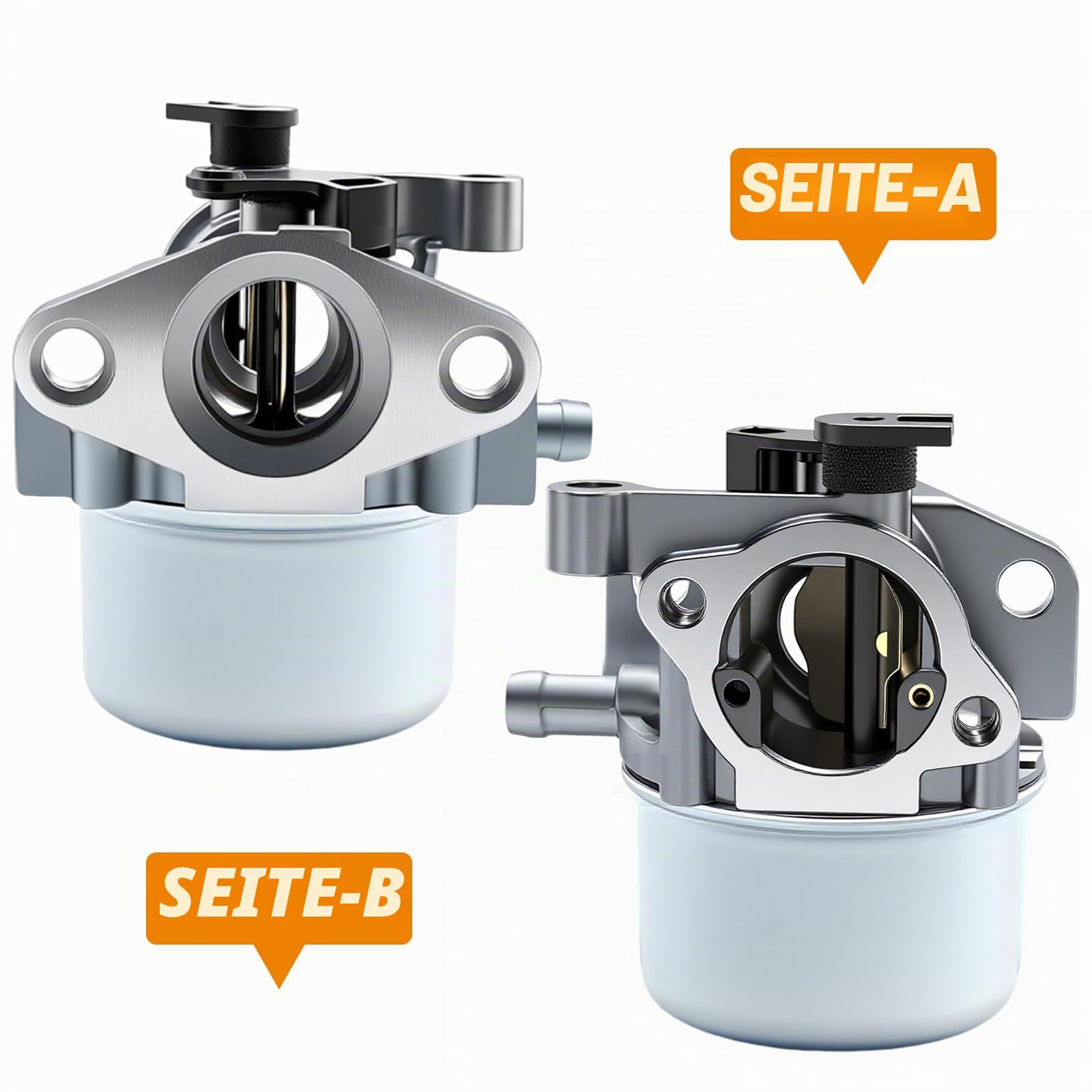 Hoypeyfiy Vergaser-Luftfilter Tune Up Kit Ersatz für 675 675ex 725ex Serie Motor 799866 790845 491588S 799871 796707 794304 Craftsman 190CC Rasenmäher