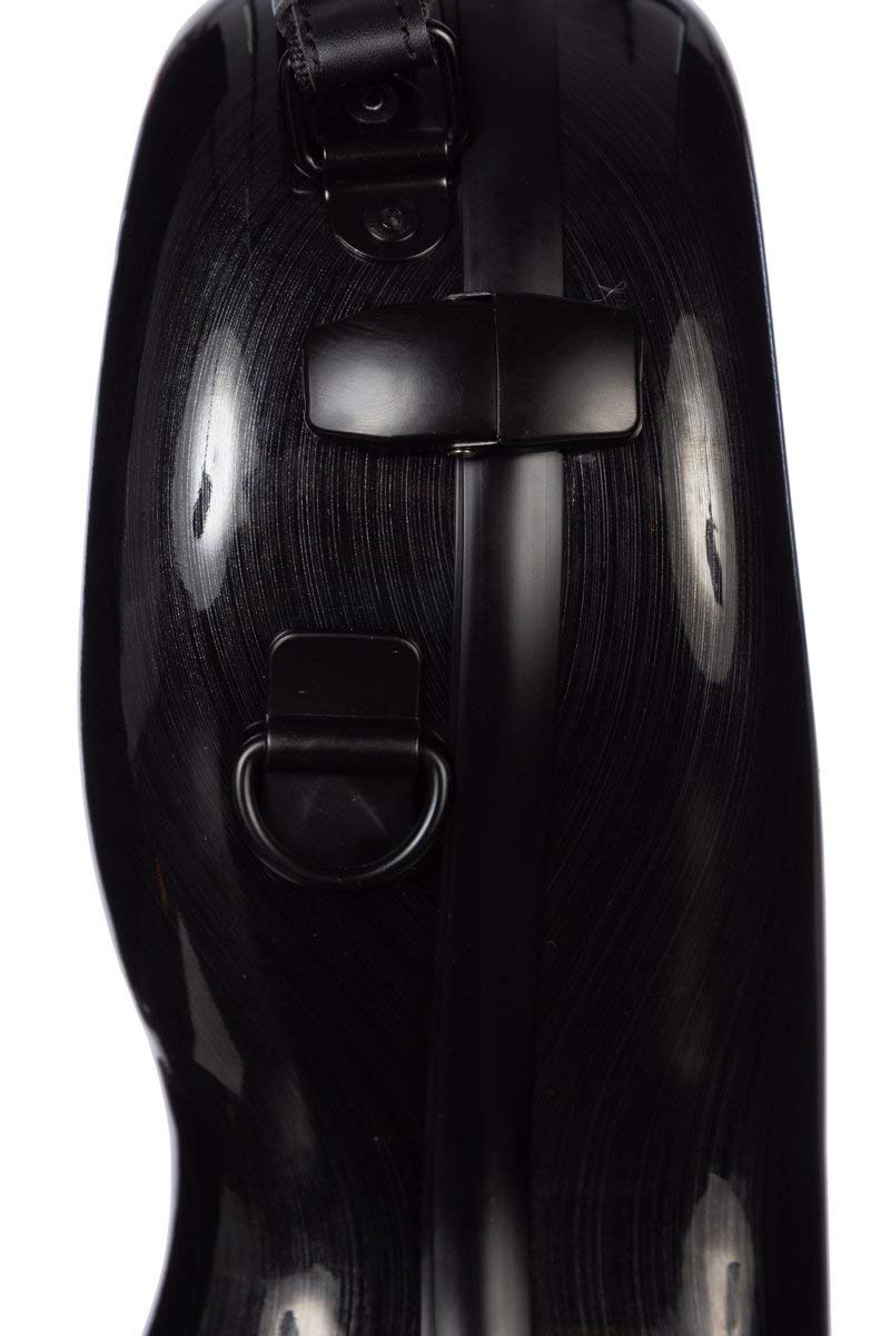 Custodia per violino Fiberglass Steel Effect 4/4 black M-Case