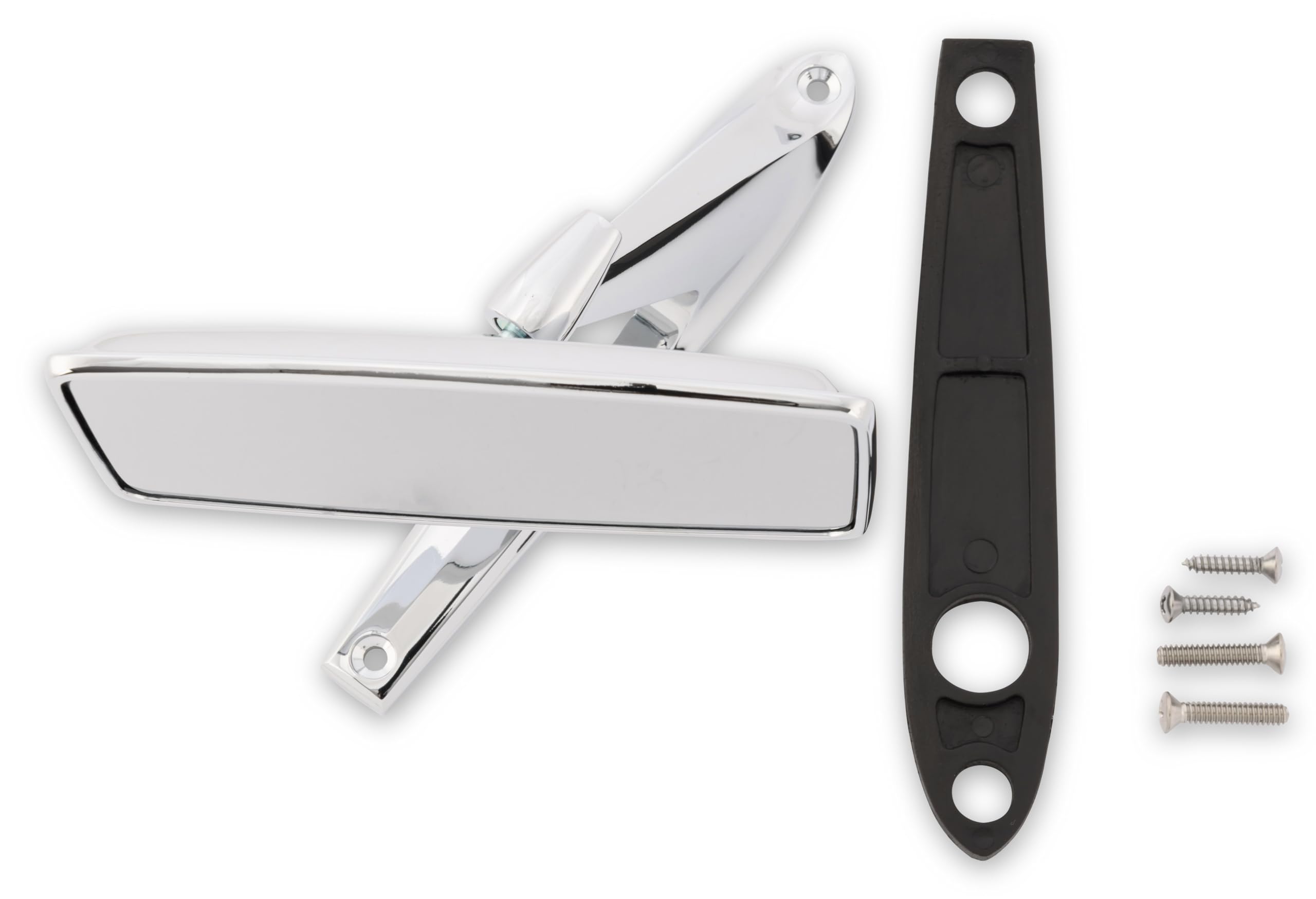 洋楽 Mirror Mirror - Up And Down Scott Drake Outside Mirror with Standard Glass in a Chrome Finish