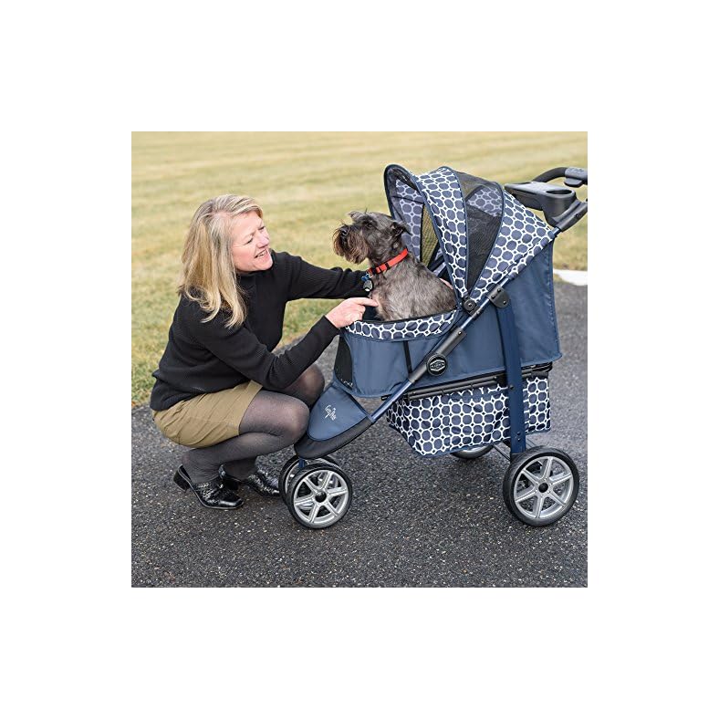 Gen7Pets Monaco Pet Stroller for Dogs or Cats Spoiledpetlife