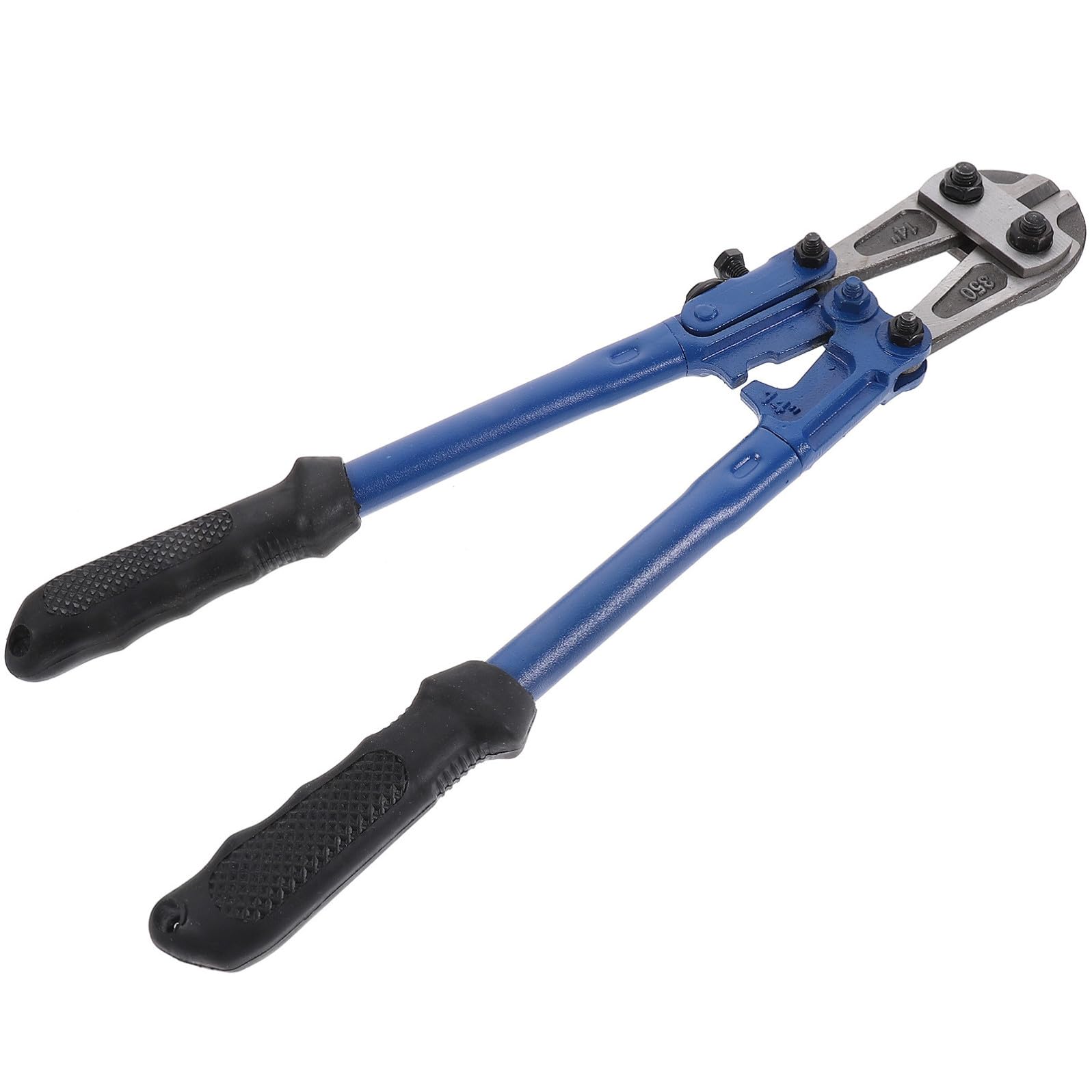 Pinza Tagliabulloni Ergonomica 14 Pollici in Acciaio Impugnatura in Gomma, Design Pesante per Varie Occasioni, Operazione Manuale