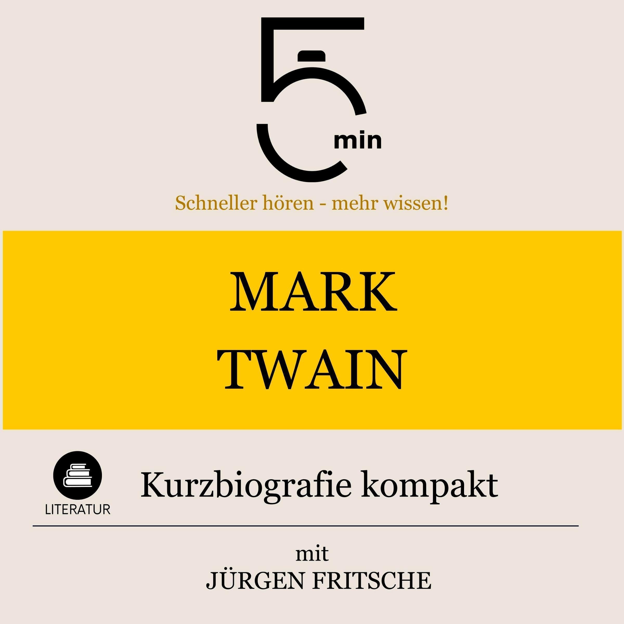 Cover art for Mark Twain - Kurzbiografie kompakt