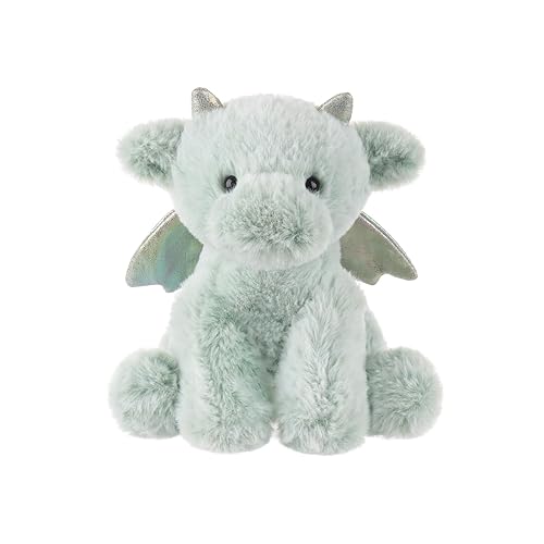 Apricot Lamb Toys Plush Green Plush Dragon Dinosaur Stuffed Animal Soft Cuddly Perfect for Child (Medium, 12 Inches ) - Medium - Green