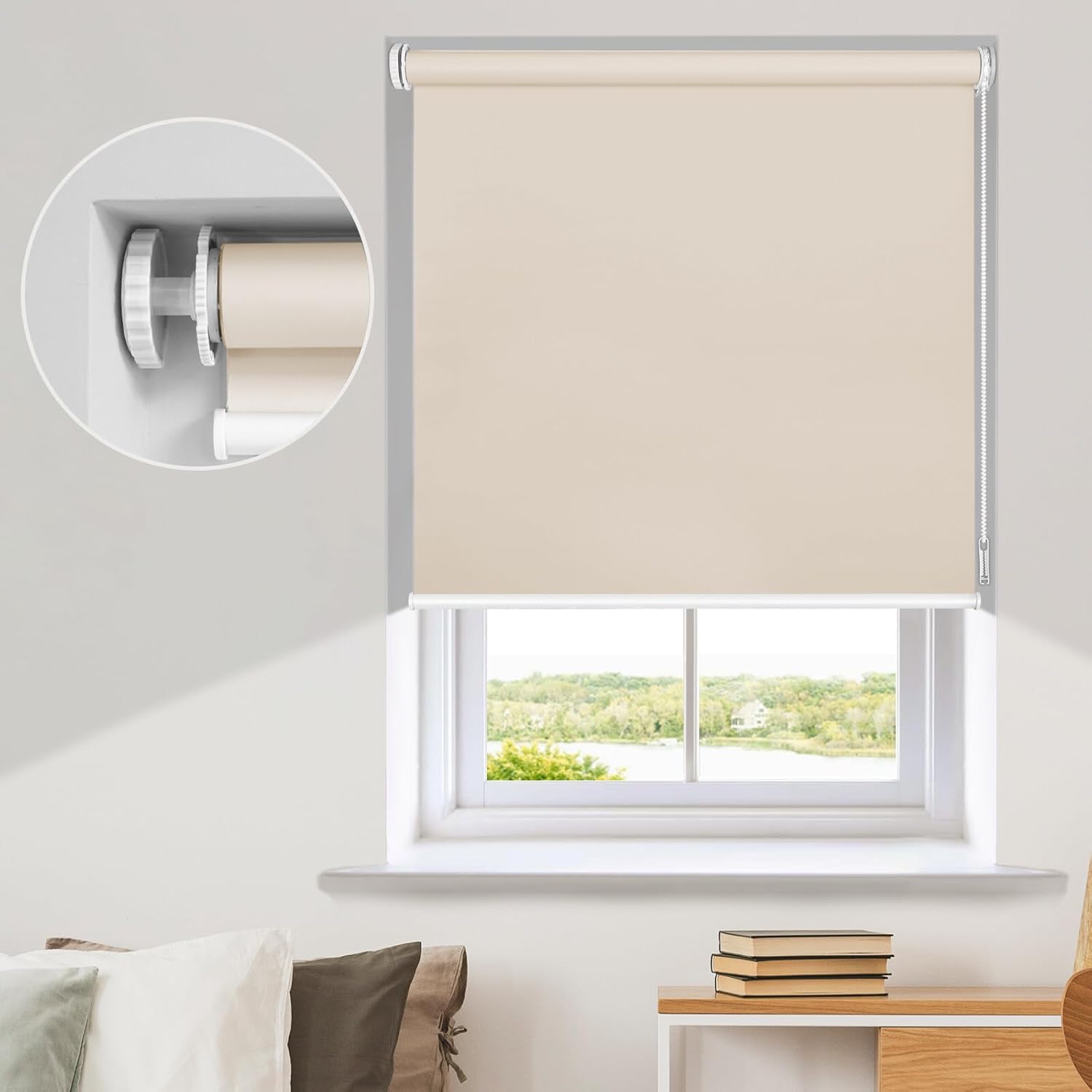 ニチベイ ロールカーテン ロールスクリーン フォルゼBC 遮光1級 ロール