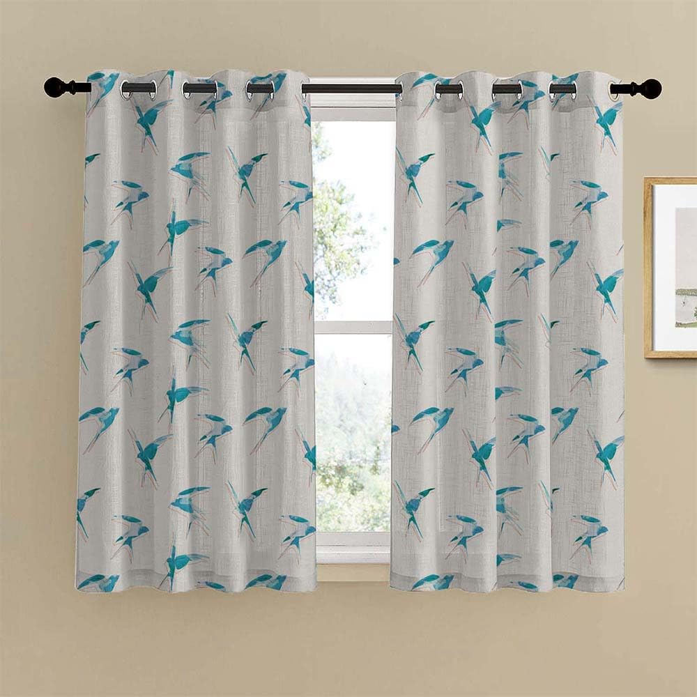 See full amazon price history chart for SPACES DRAPE STORY Winged Whimsy Floral Viking Blue Linen Sheer Curtain Set Of 2-5Ft Grommet Window Curtains| Blue SPACES DRAPE STORY Winged Whimsy Floral Viking Blue Linen Sheer Curtain Set Of 2-5Ft Grommet Window Curtains| Blue (B0D5JN8115) Amazon Price History, Amazon Price Tracker