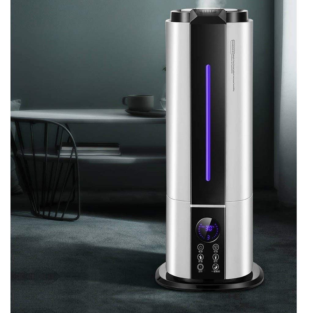 Humidificadores para Dormitorio, humidificadores para Dormitorio Humidificador de Aire de pie Funcionamiento silencioso, Apagado automático y función de luz Nocturna