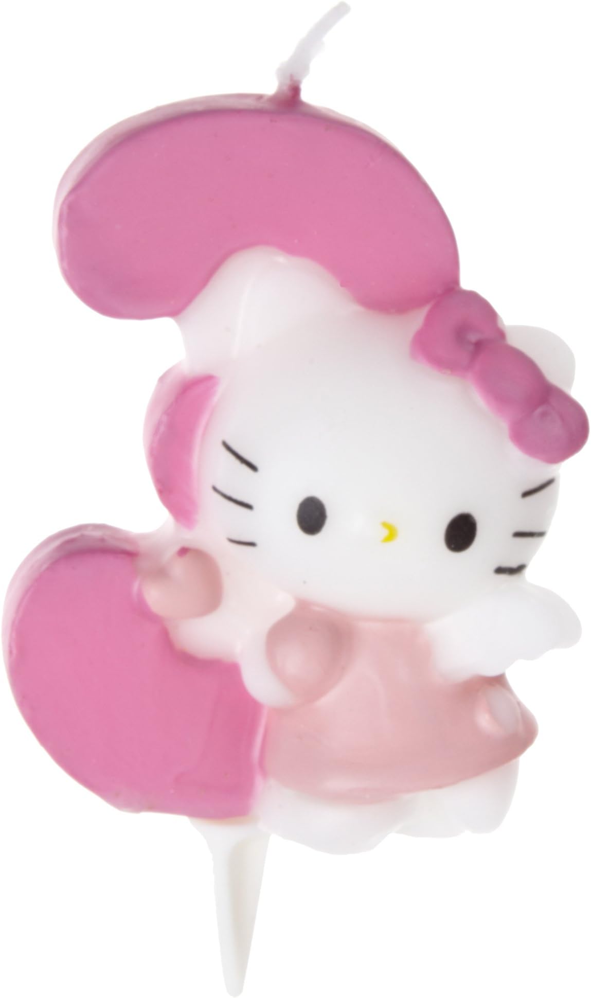 Dekoback 02-08-00170 'Hello Kitty' Cake Candle Number 3