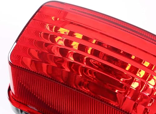 Miniatura 5 de Cubierta de lente de luz trasera compatible con Yamaha Big Bear 400 / Grizzly 660 350 / Kodiak 400 / Rhino 660 700, lente de luz trasera de plástico