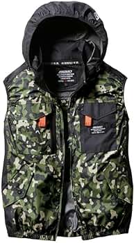 (1) 4つ穴空調服 バートル AC1154 マーリン XL BURTLE(バートル) AC1154 エアークラフト ベスト マーリン XL