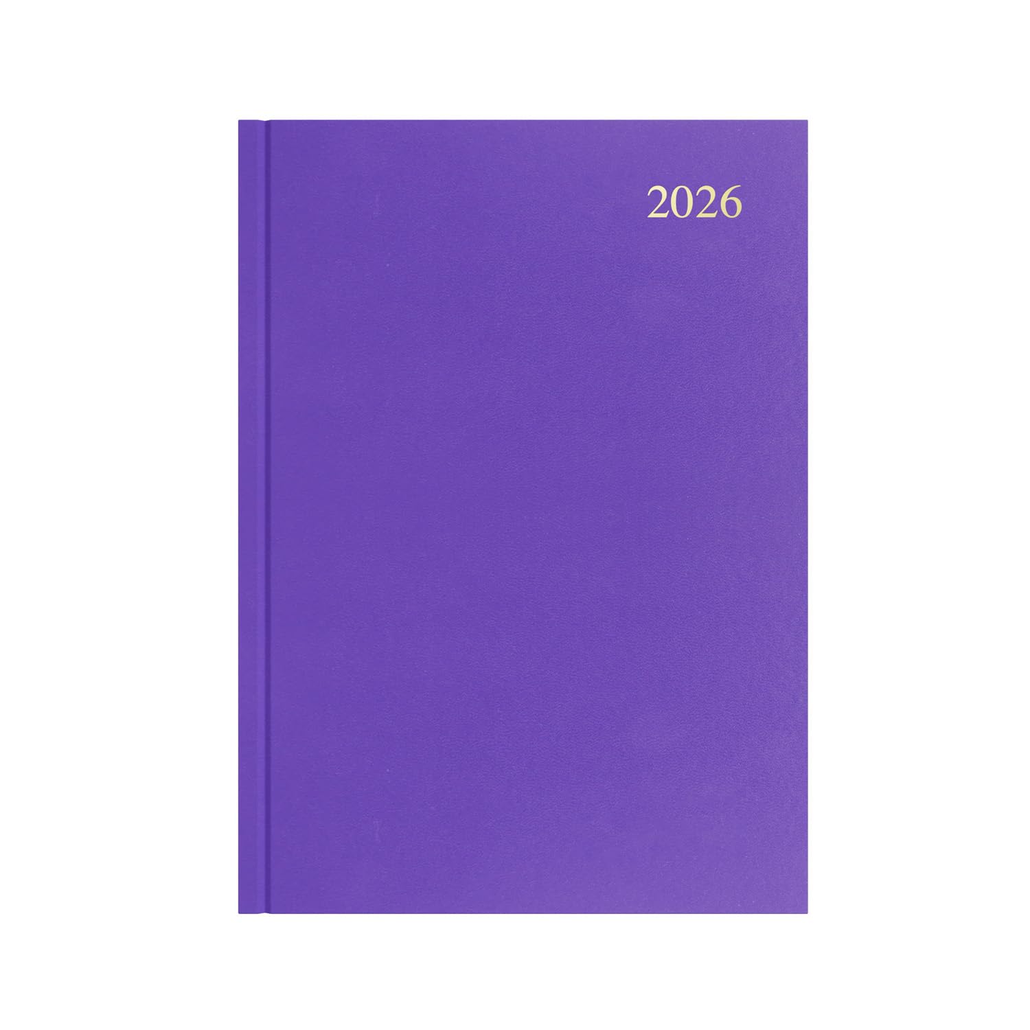 Collins Niezbędny - kalendarz 2026 na 12-miesięczny terminarz roczny, dziennik tygodnia, twarda okładka A4, fioletowy (ESSA43.55-26)