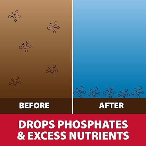 Miniatura 7 de The Pond Guy RapidClear Floculante, tratamiento clarificador de jardín de agua, estanques y fuentes de peces Koi nublados transparentes para