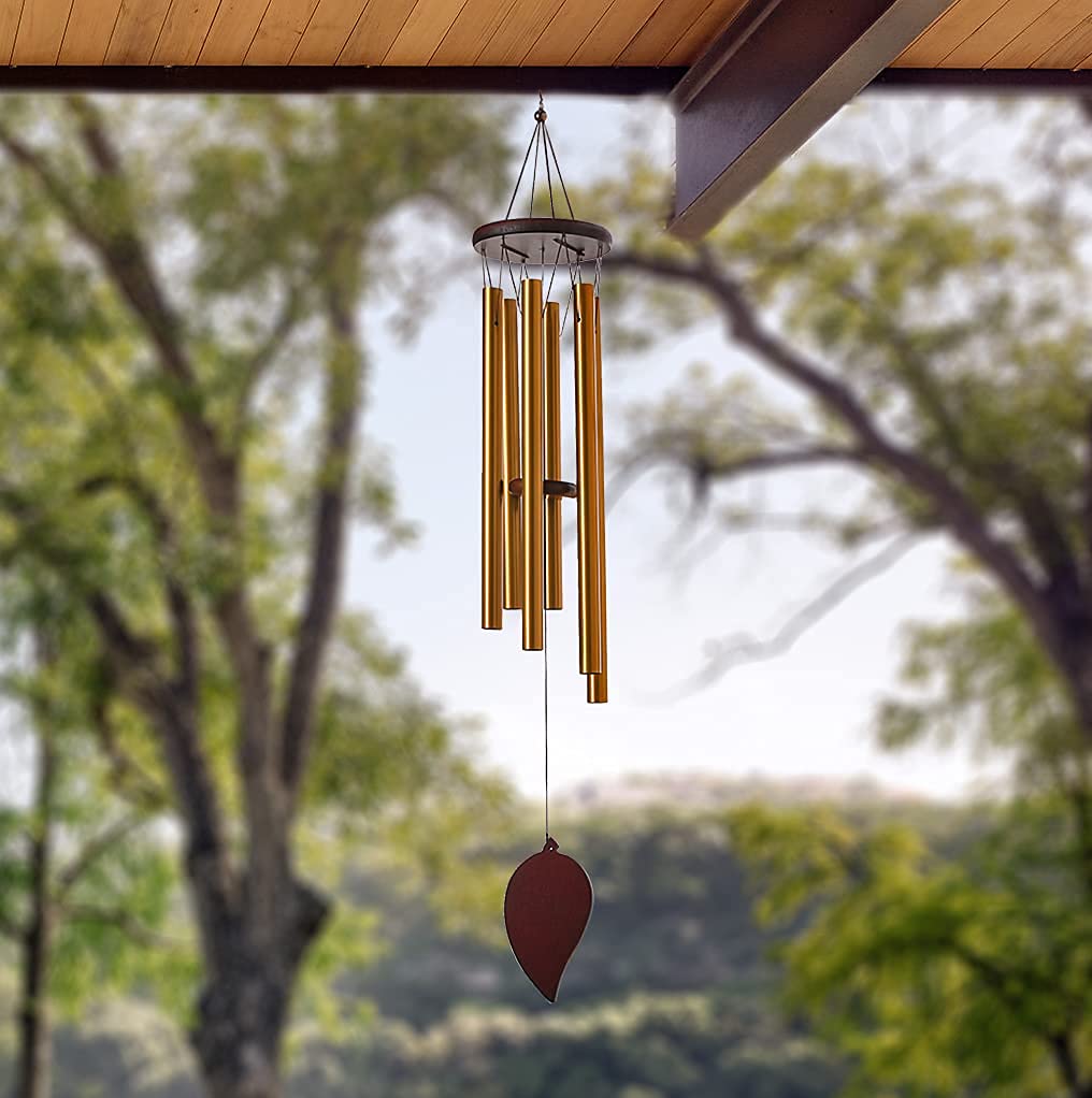 Windspiel Für Garten & Terrasse – Blumenfeen-Design, Aluminium, Beruhigende Klänge
