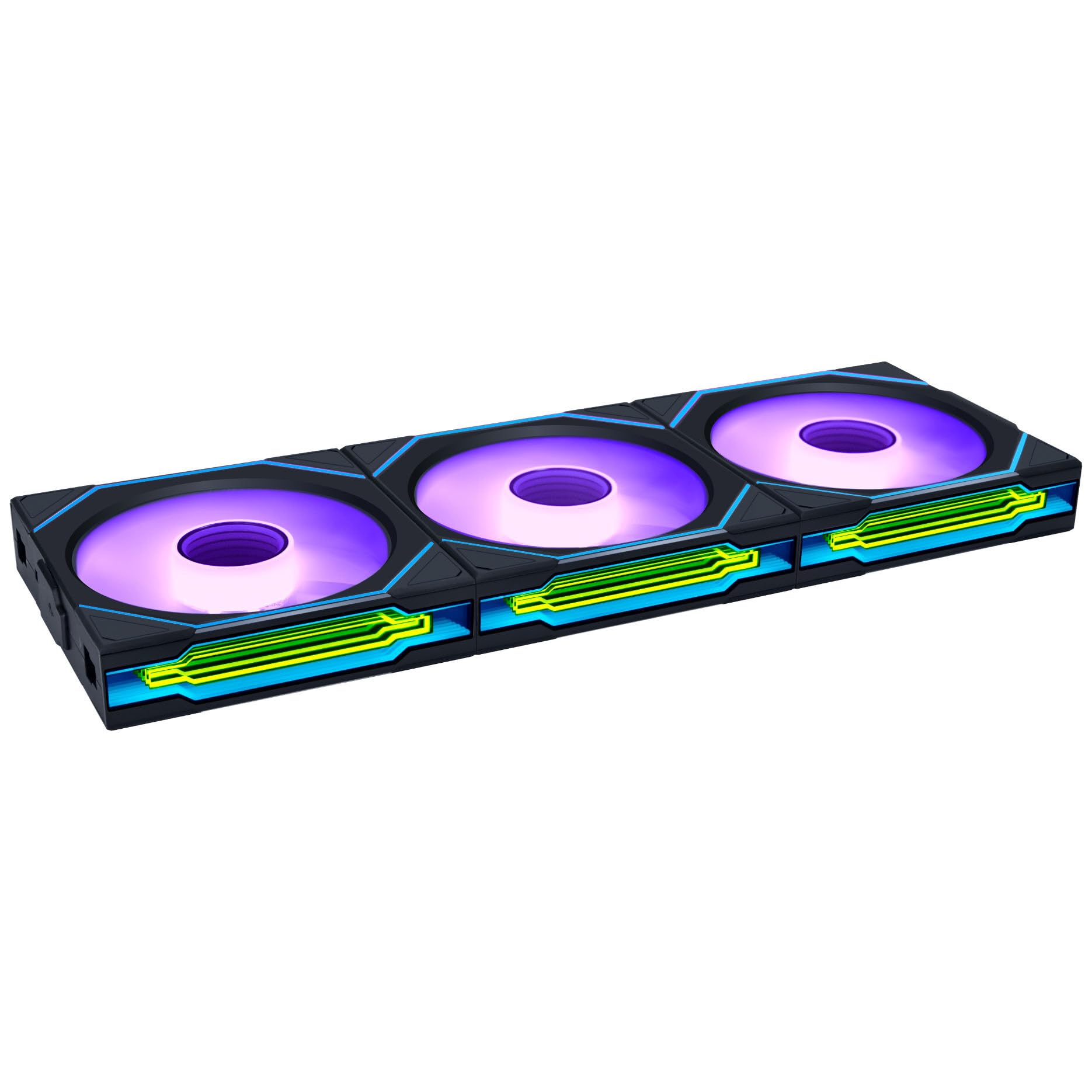 Lian Li UNI FAN SL-INF Wireless L?fter, ARGB, PWM - 3er-Pack, mit Controller, 120mm, schwarz