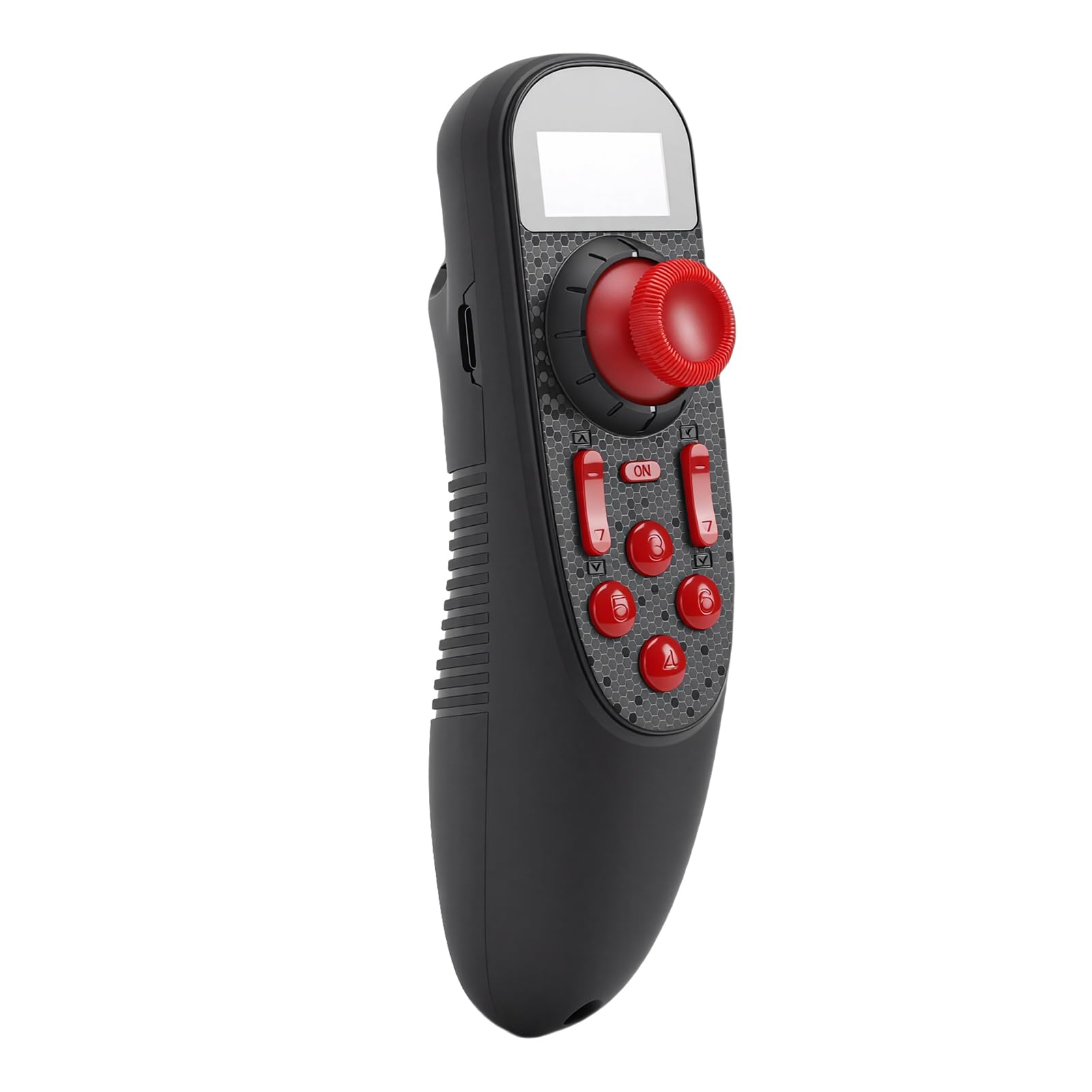 Generic Mando a Distancia RC de una Sola Mano con Pantalla Vibrante y Tecnología Antiinterferencias para Barcos y Usuarios de RC
