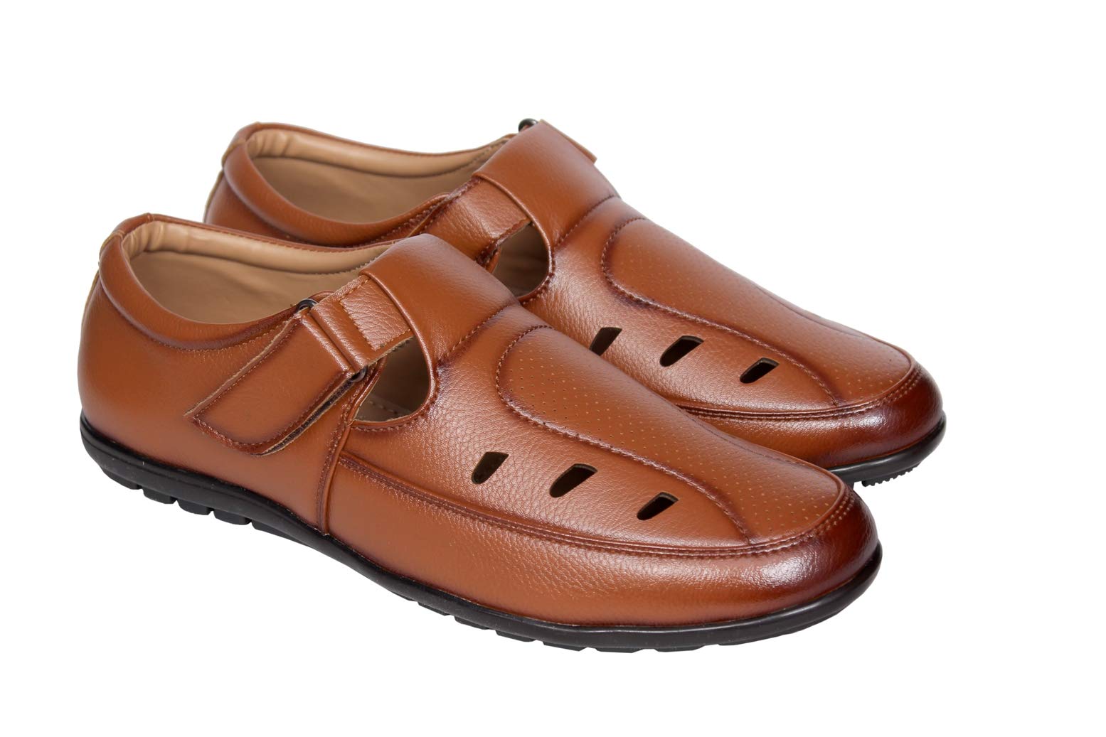 Bluegold Mens formal sandals (TAN, numeric_7) (B08F3C5C5R) Amazon Price History, Amazon Price Tracker