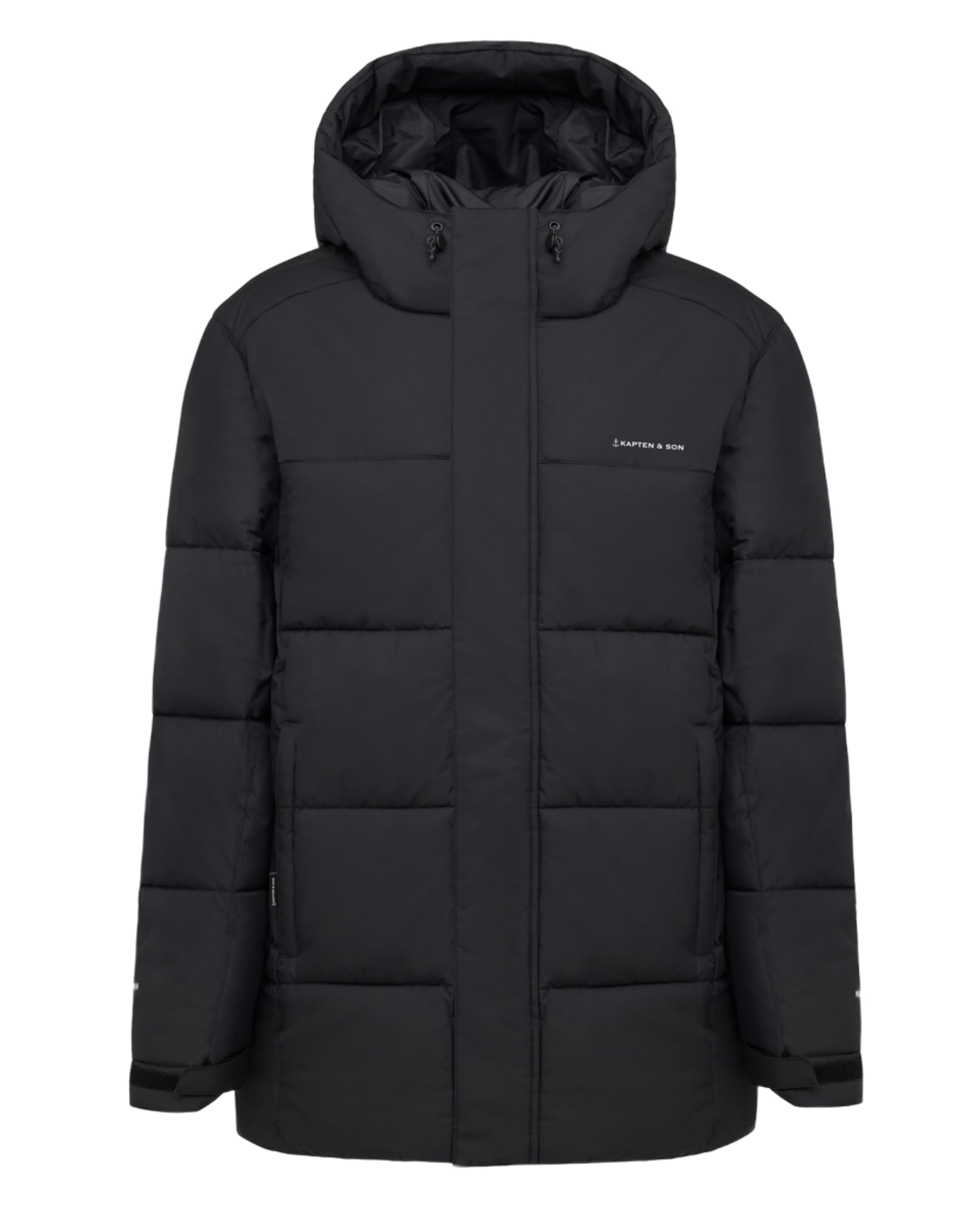 Kapten & Son Winter Puffer Jacke All Black, Sandstone, Olive XS-XXL | Winterjacke Damen & Herren | Solo oder als Top Layer für Light Puffer Jacket | atmungsaktiv, winddicht | Outdoorjacke