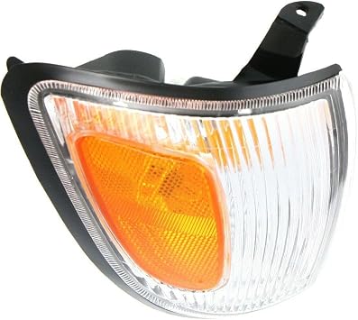 Signal Light Passenger Side Plastic Lens Clear & Amber Lens Signal Lamp Corner Light DLX Incandescent W/Bulb TO2521155 8161004050 13405188