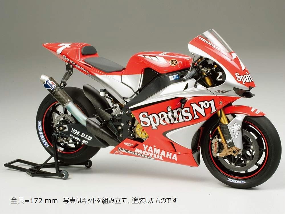 Tamiya 14100 1:12 Yamaha YZR-M1#7/#33 '04 - réplica Fiel, modelismo, Kit de plástico, Hobby, encolado, Kit de modelismo, Montaje, sin Pintar