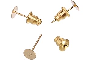 Outus Earring Pin Studs and Backs for Sensitive Ears