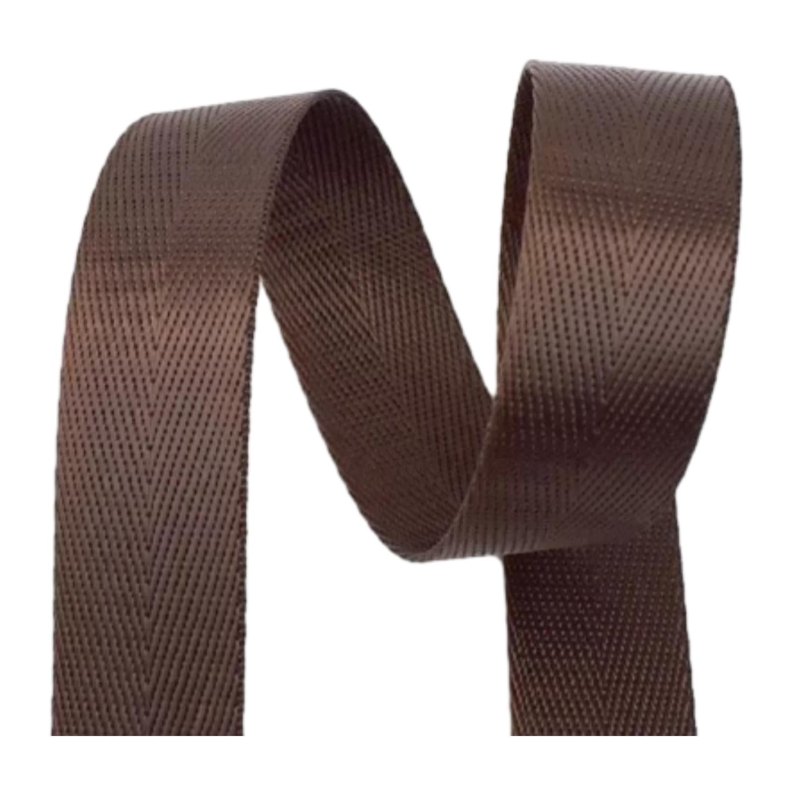 5M 20-38mm Nylon Webbing Band, Strap Bag Backpack Material, Sewing Binding Tape,Coffee,20mm — image 1