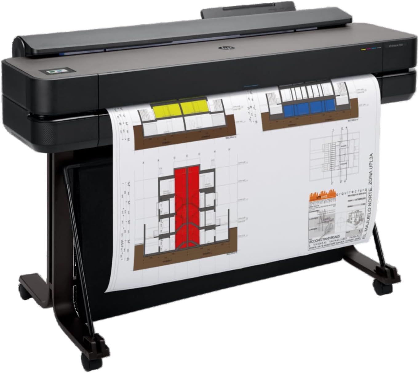 HP DesignJet T650 Large Format 36-inch Plotter Printer
