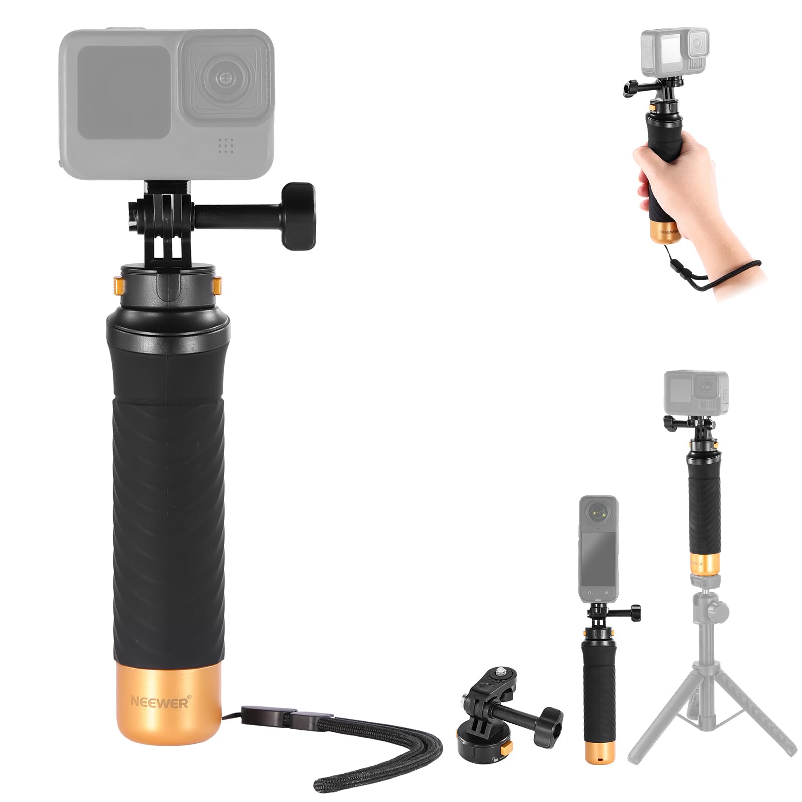 DJI Inspire 1 専用 STO ハンドキャッチ装置 ハンドキャッチャー Amazon | NEEWER フローティングハンドグリップ アクションカメラ用