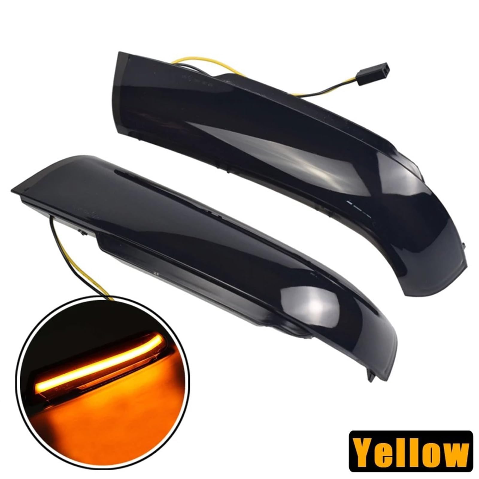 Lusterko boczne dynamiczne kierunkowskazy do VW Touareg I MK1 7L 2002 2003 2004 2005 2006 LED lusterko boczne wskaźnik lampa lusterko boczne lampa wskaźnikowa sekwencyjna lampa błyskowa, dynamiczny