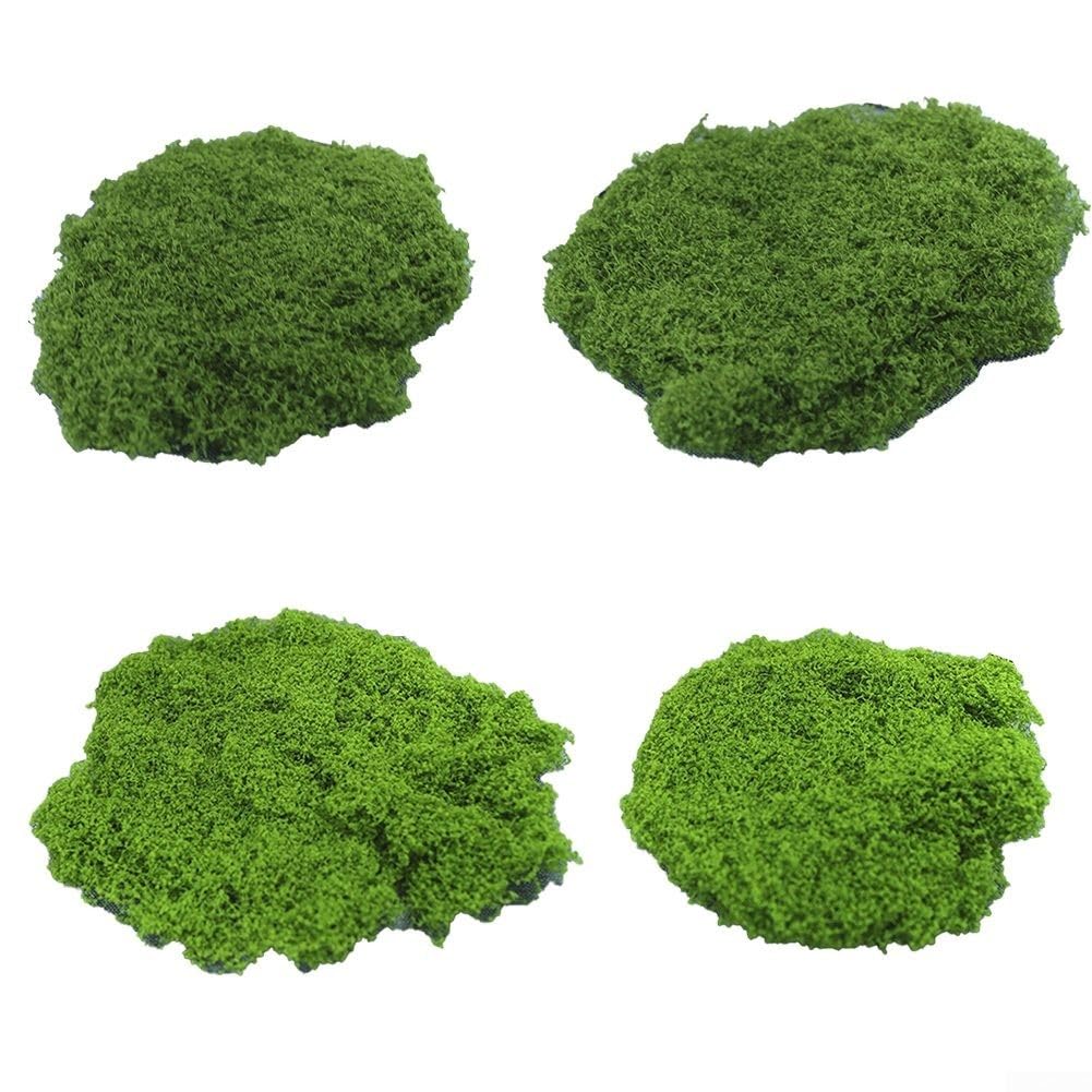 100g Mousse Artificielle Verte Foncée - Idéale Pour Pots Fleurs, Paysages Féeriques Et Déco Jardin