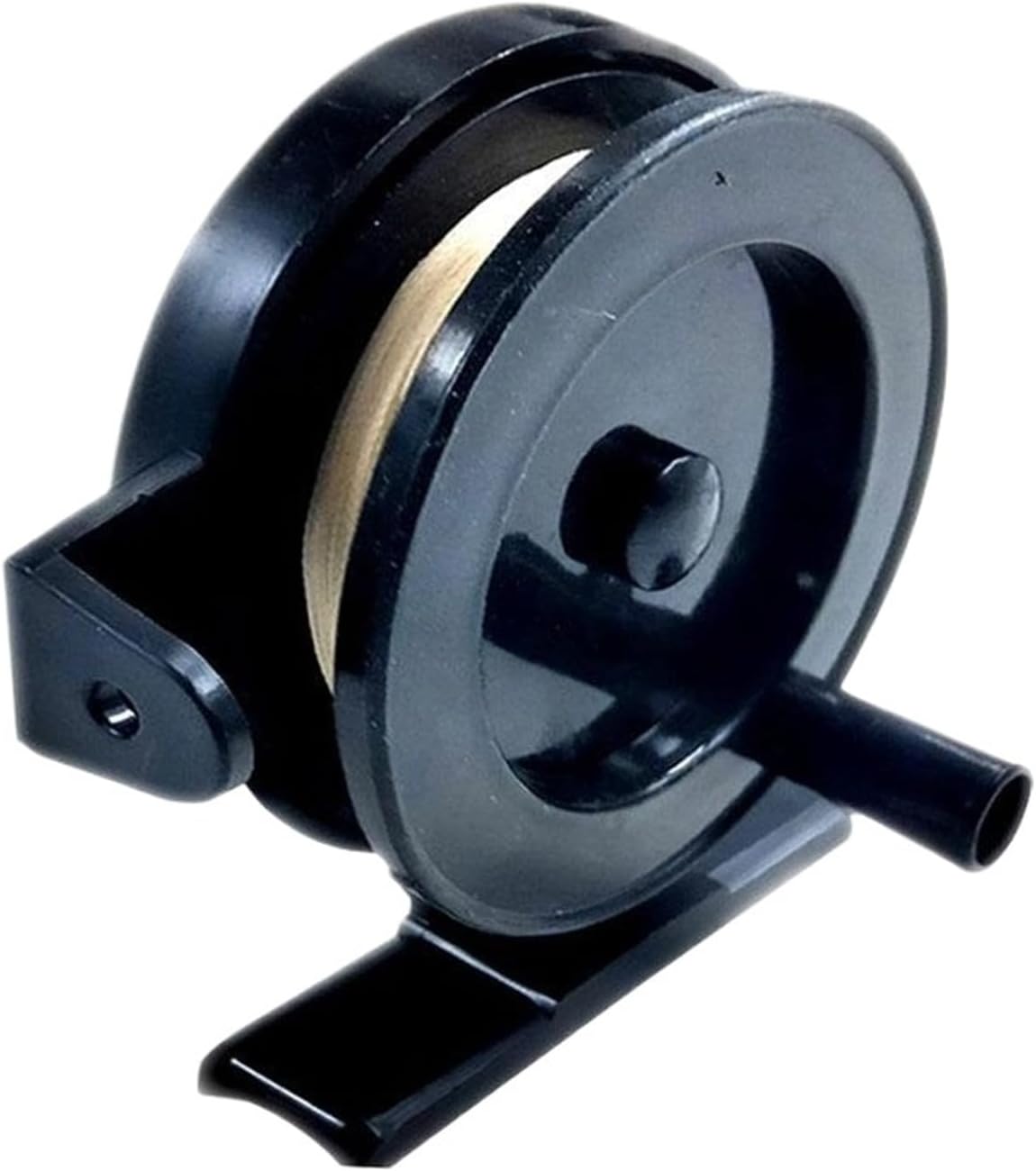 1/2Pcs Winter Ice Fishing Wheels Set Small Sea Pole Wheel Reel Throwing Rod Carretilha