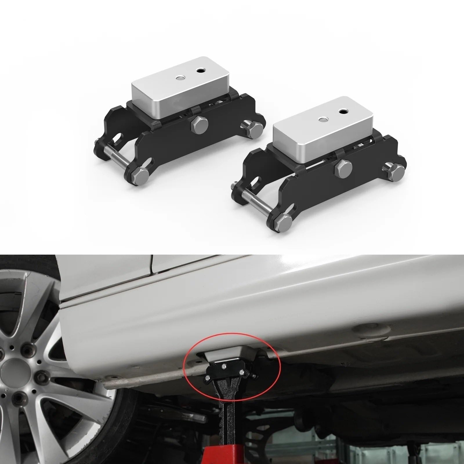 Podnośnik samochodowy Pasuje do Supra A90/A91for E46 E90 E91 E92 E93 F30 F31 E60 F10 3-4 Ton zestaw adaptery stojaków Jack