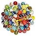 Assorted Marbles Set in Tin Box, Multi Galactic by Yellow Mountain Imports