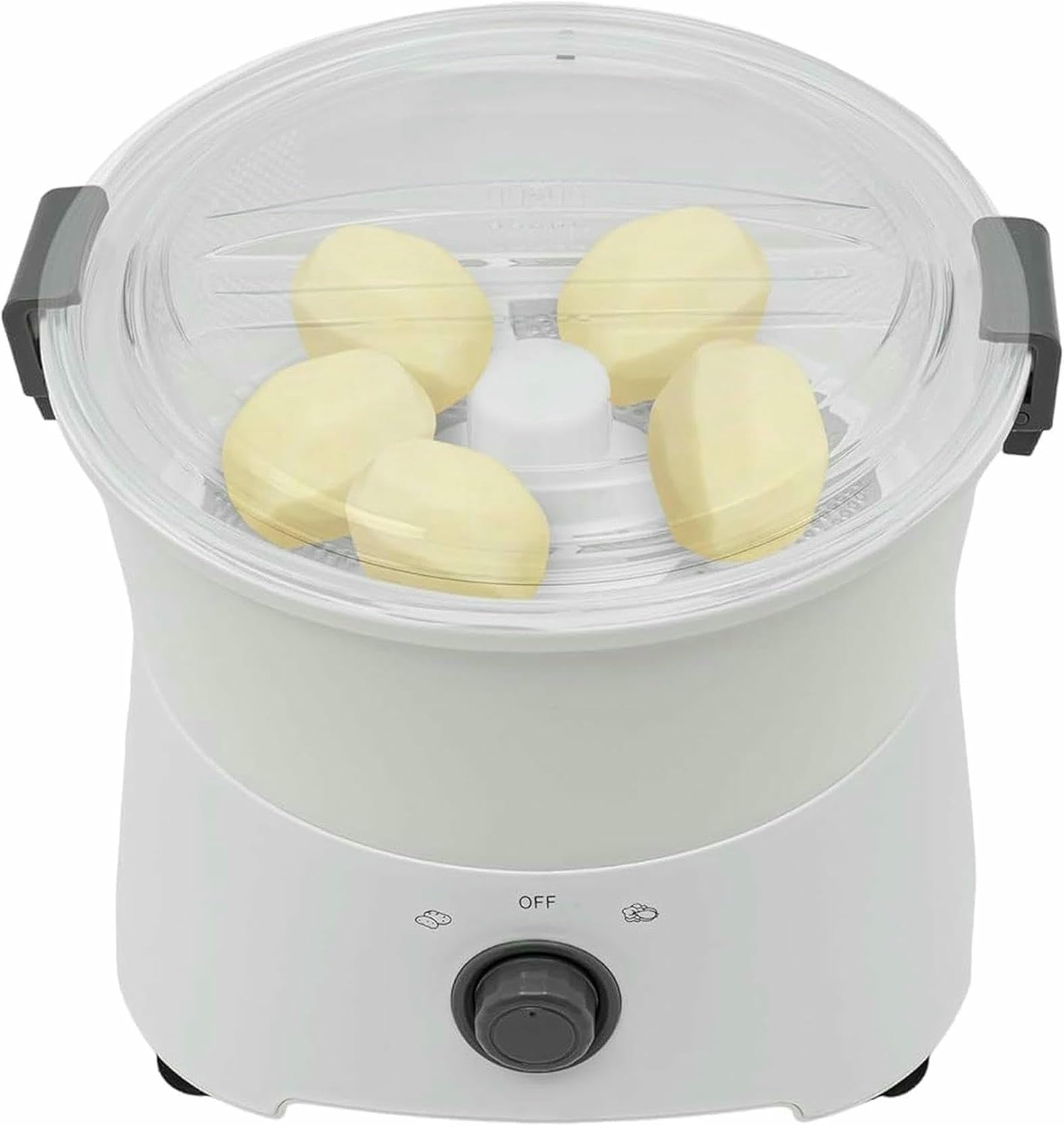 Pelapatate, Pelapatate elettrico con un solo pulsante. Macchina automatica for pelare le patate for uso commerciale e domestico
