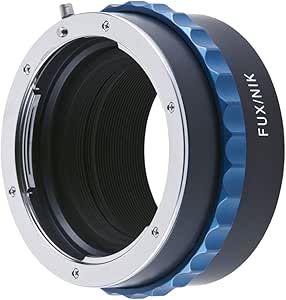 NOVOFLEX Adapter Compatible with Fujifilm X-Mount Camera Body to Nikon Lenses (Fux/NIK)