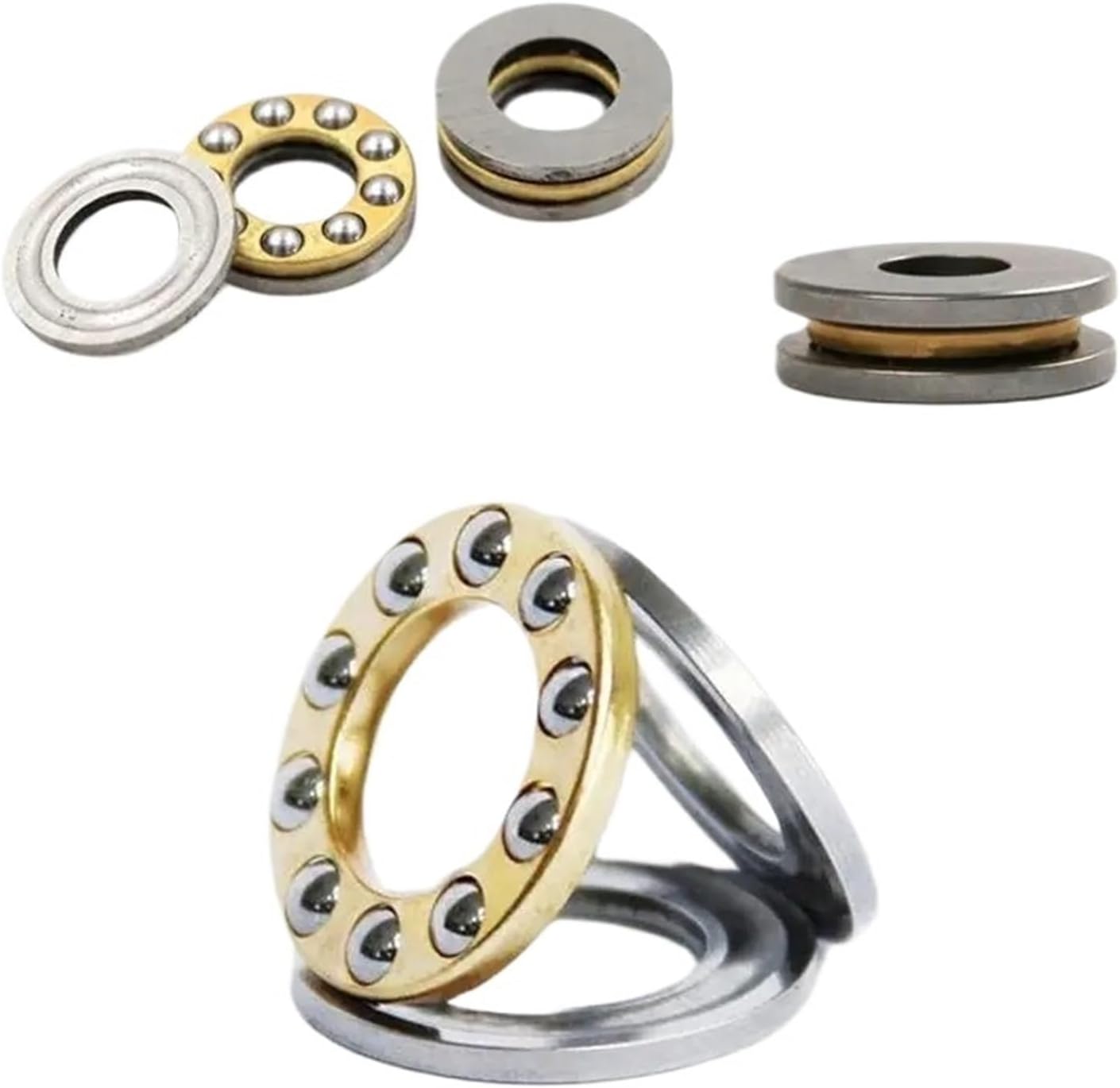 4pcs/Lot 3-in-1 Plane Axial Thrust Ball Bearing Mini F3-8M F5-10M F8-22M F8-14M F8-16M(F8-19M 8x19x7mm)